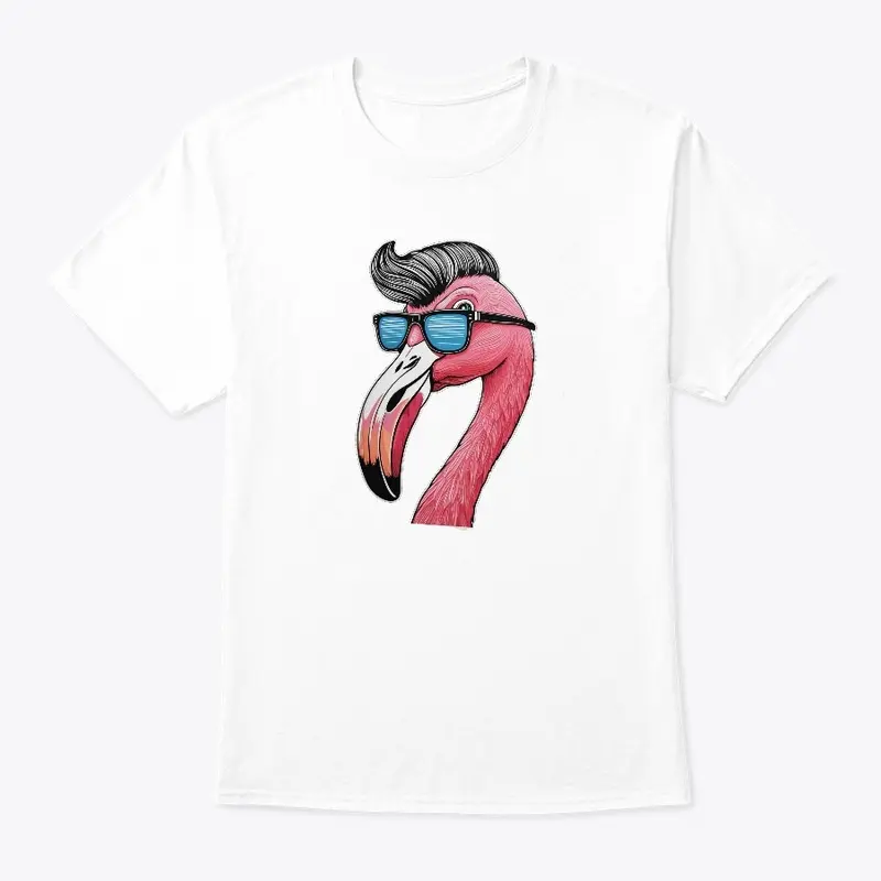 Flamingo sticker 