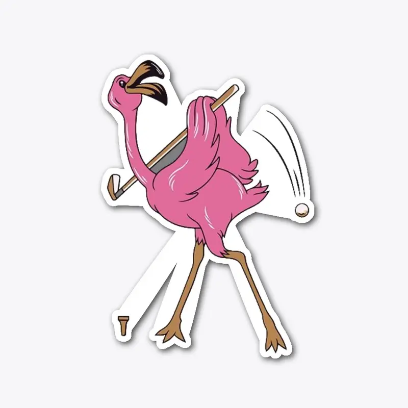 FLAMINGO STICKER