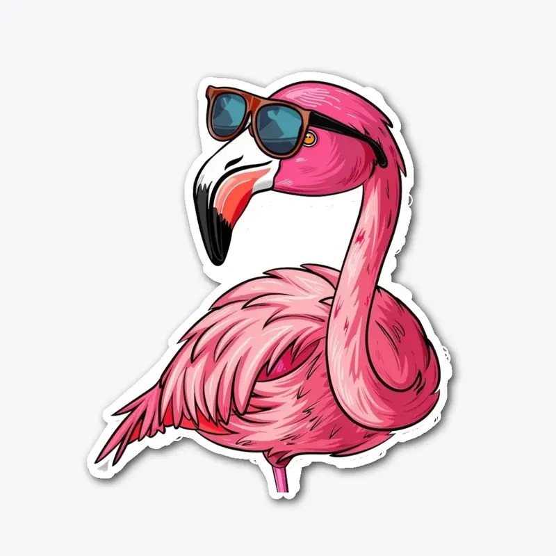 FLAMINGO STICKER