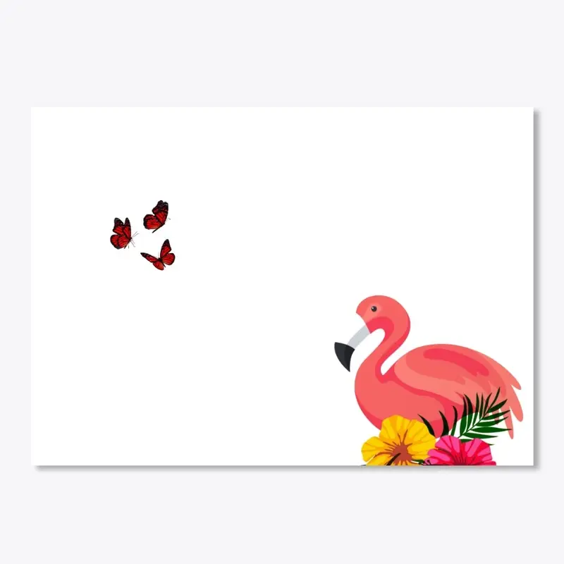 FLAMINGO STICKER