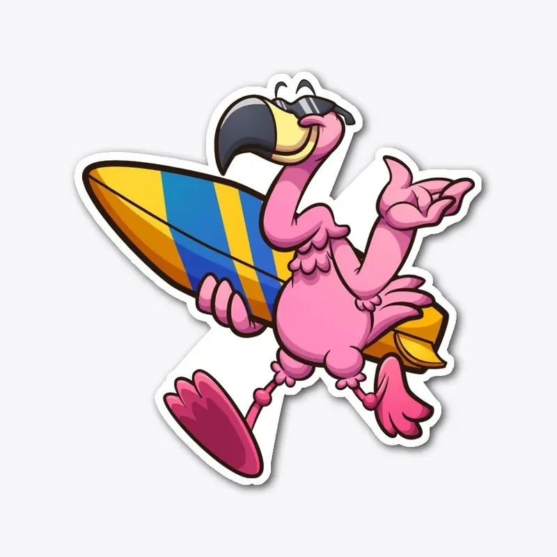 FLAMINGO STICKER