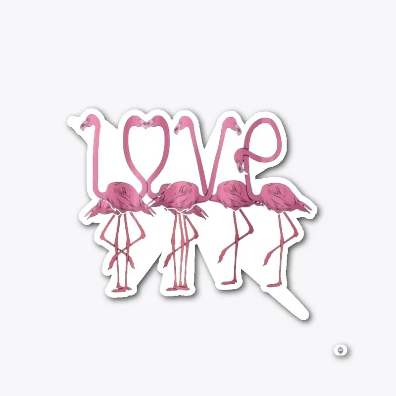 FLAMINGO STICKER