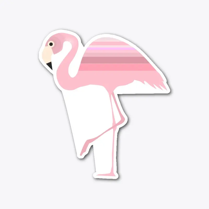 FLAMINGO STICKER