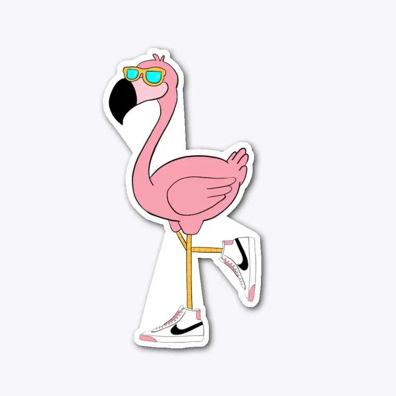 FLAMINGO STICKER