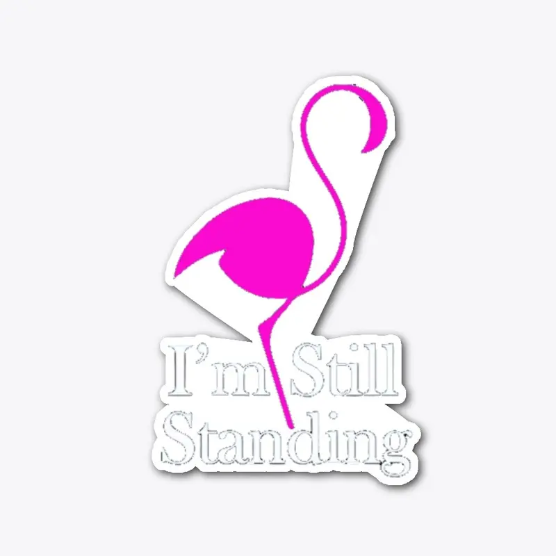 flamingo sticker