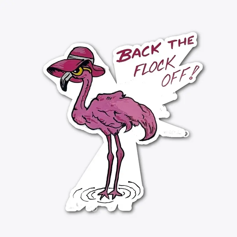 FLAMINGO STICKER