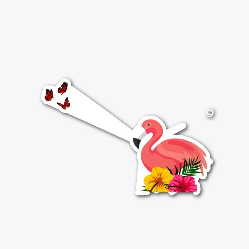 FLAMINGO STICKER